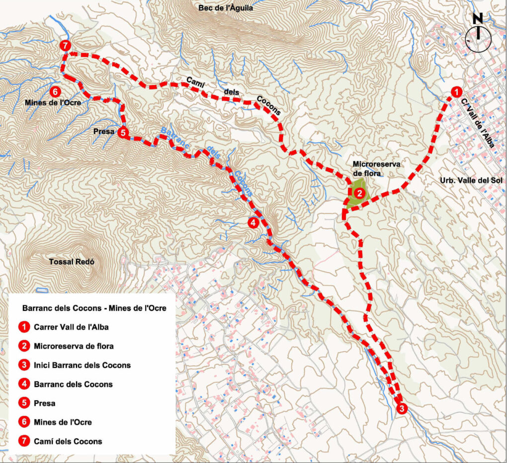 Ruta Barranc del Cocons - Minas de Ocre