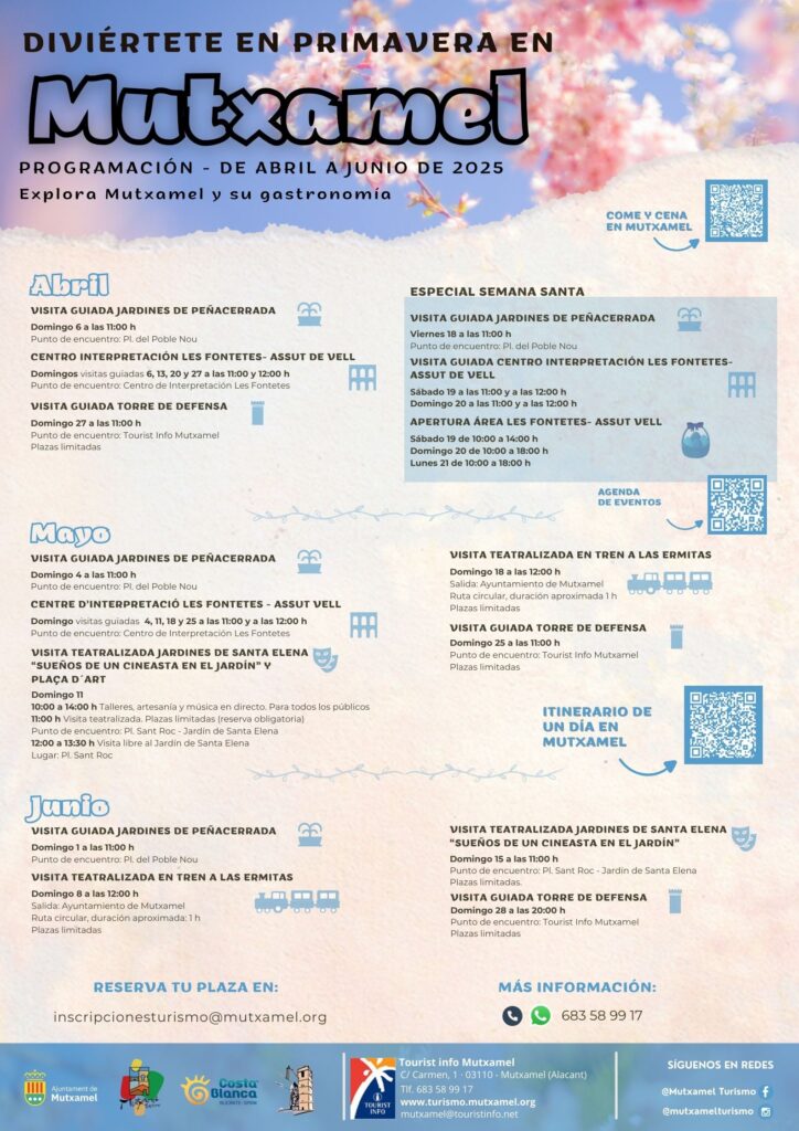 PROGRAMACIÓN DE ABRIL A JUNIO DE 2025